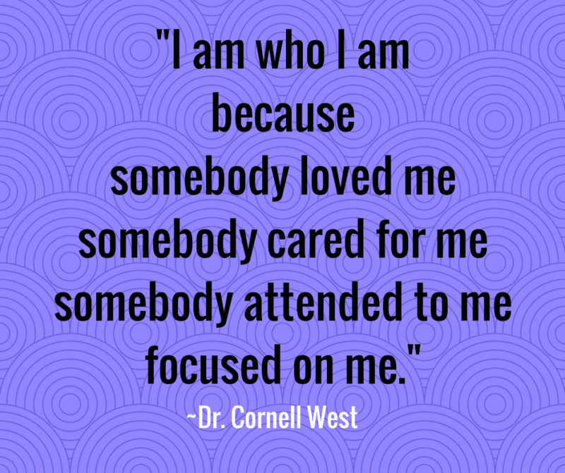 I am who I am because